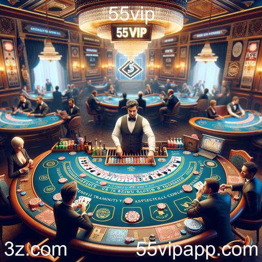 Explorando os Jogos ao Vivo no 55vip